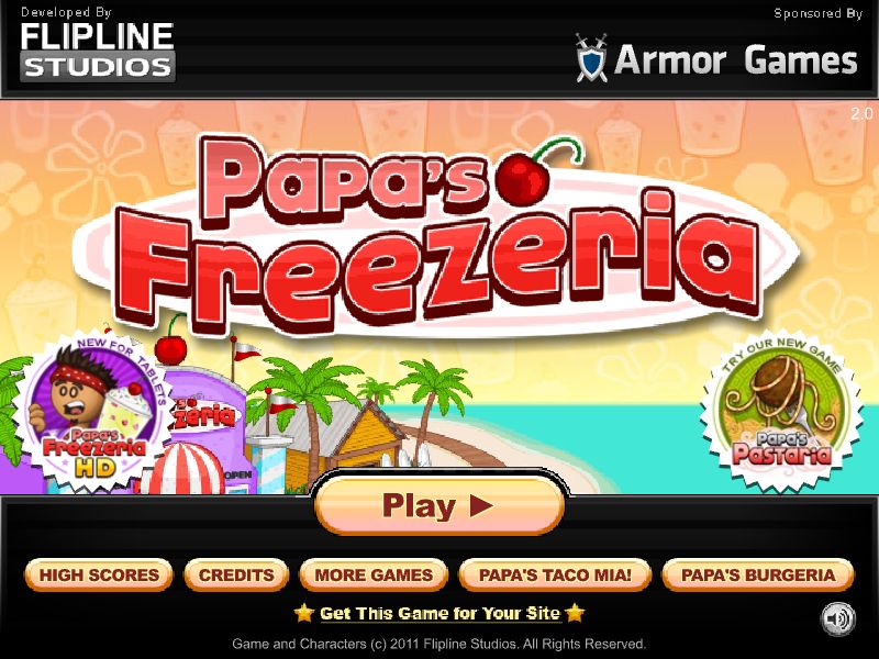 Papa's Freezeria